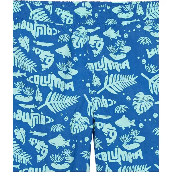 imageColumbia Kids amp Baby Super Backcast ShortVivid Blue Fish