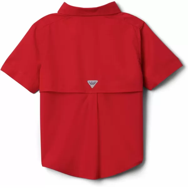 imageColumbia Little Boys Bonehead Short Sleeve ShirtRed Spark