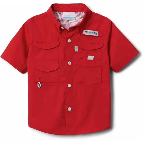 imageColumbia Little Boys Bonehead Short Sleeve ShirtRed Spark