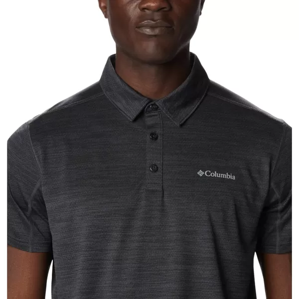 imageColumbia Mens Alpine Chill Zero PoloBlack Heather