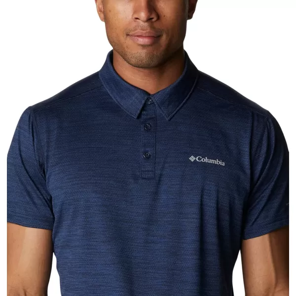 imageColumbia Mens Alpine Chill Zero PoloCollegiate Navy Heather