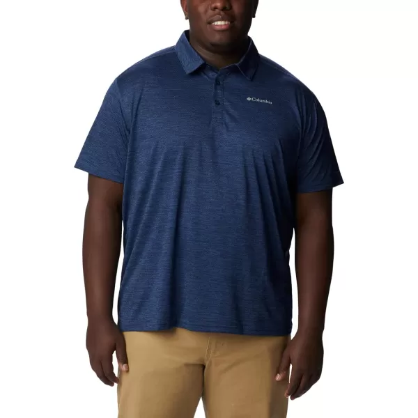 imageColumbia Mens Alpine Chill Zero PoloCollegiate Navy Heather