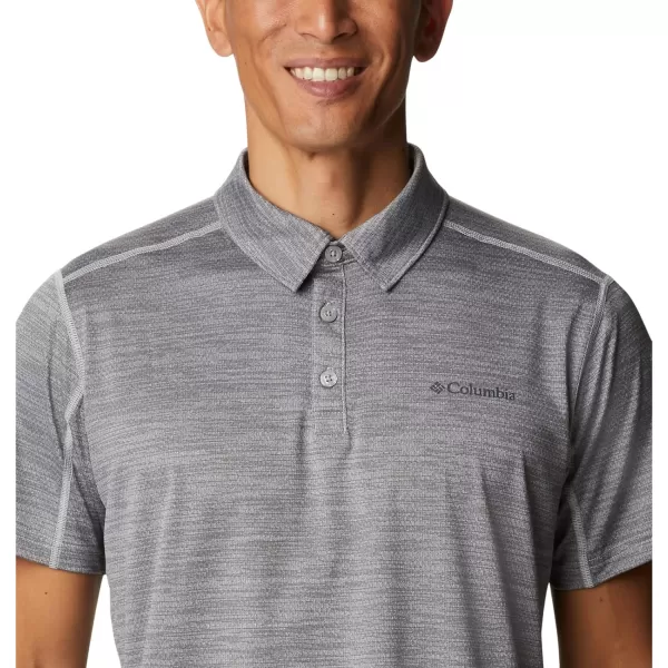 imageColumbia Mens Alpine Chill Zero PoloColumbia Grey Heather