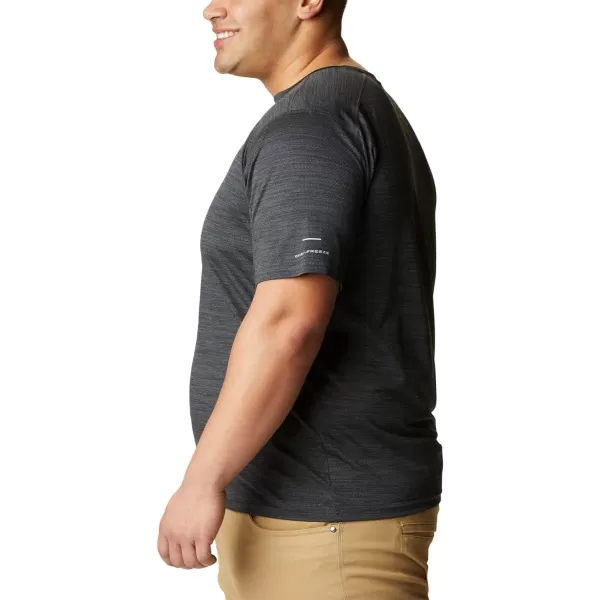 imageColumbia Mens Alpine Chill Zero Short Sleeve CrewBlack Heather