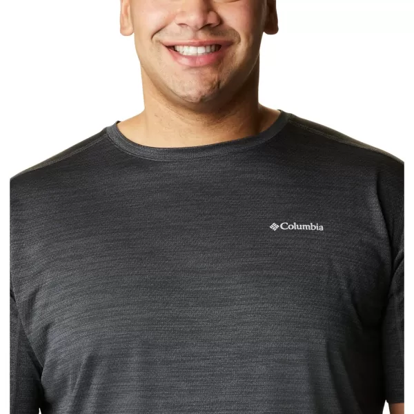 imageColumbia Mens Alpine Chill Zero Short Sleeve CrewBlack Heather