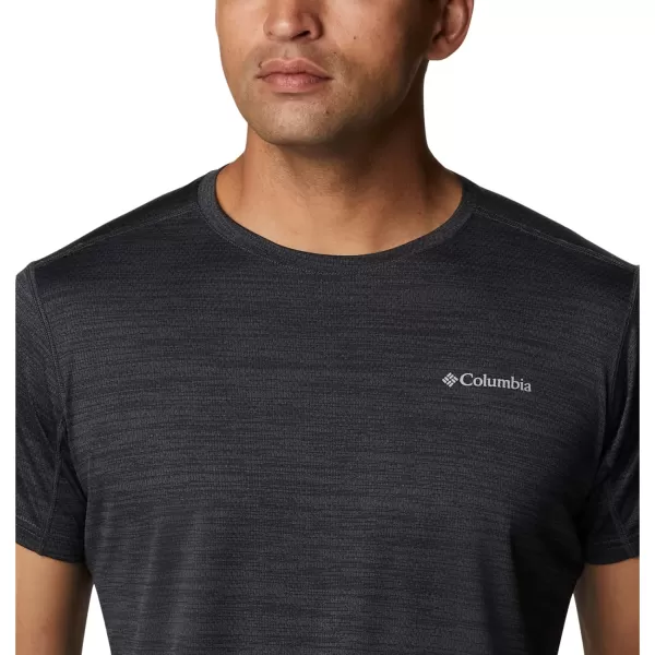 imageColumbia Mens Alpine Chill Zero Short Sleeve CrewBlack Heather