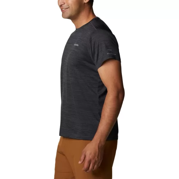 imageColumbia Mens Alpine Chill Zero Short Sleeve CrewBlack Heather