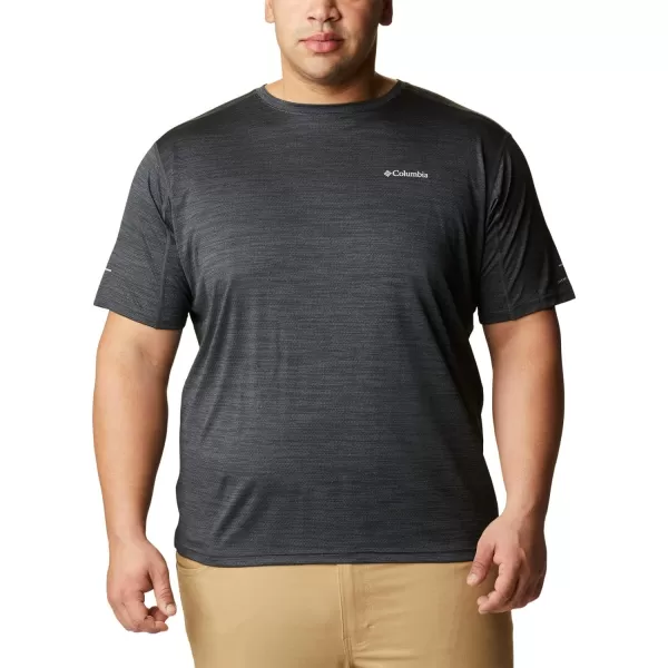 imageColumbia Mens Alpine Chill Zero Short Sleeve CrewBlack Heather