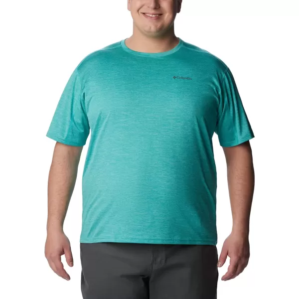 imageColumbia Mens Alpine Chill Zero Short Sleeve CrewBright Aqua Heather