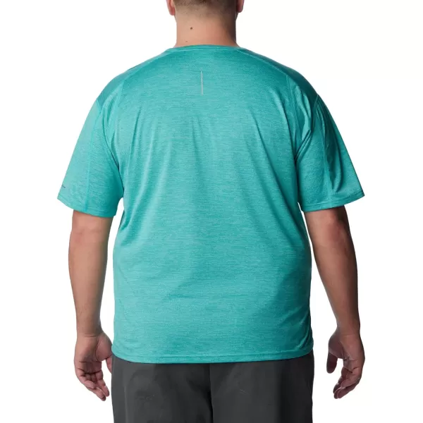imageColumbia Mens Alpine Chill Zero Short Sleeve CrewBright Aqua Heather