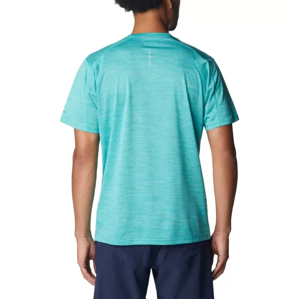 imageColumbia Mens Alpine Chill Zero Short Sleeve CrewBright Aqua Heather