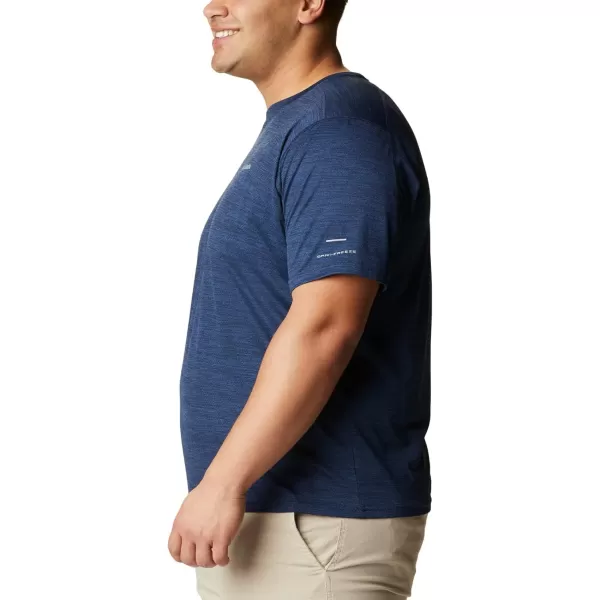 imageColumbia Mens Alpine Chill Zero Short Sleeve CrewCollegiate Navy Heather