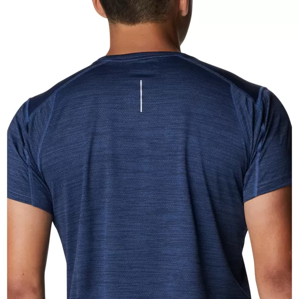 imageColumbia Mens Alpine Chill Zero Short Sleeve CrewCollegiate Navy Heather