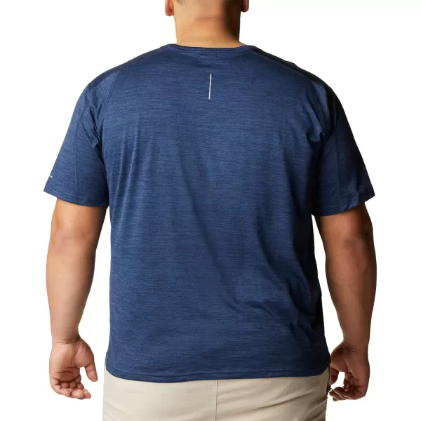 imageColumbia Mens Alpine Chill Zero Short Sleeve CrewCollegiate Navy Heather