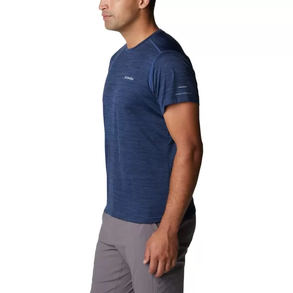 imageColumbia Mens Alpine Chill Zero Short Sleeve CrewCollegiate Navy Heather