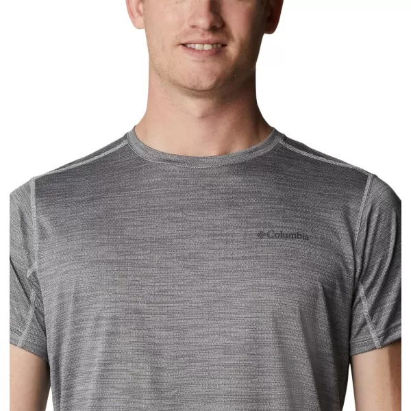 imageColumbia Mens Alpine Chill Zero Short Sleeve CrewColumbia Grey Heather