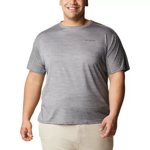 imageColumbia Mens Alpine Chill Zero Short Sleeve CrewColumbia Grey Heather