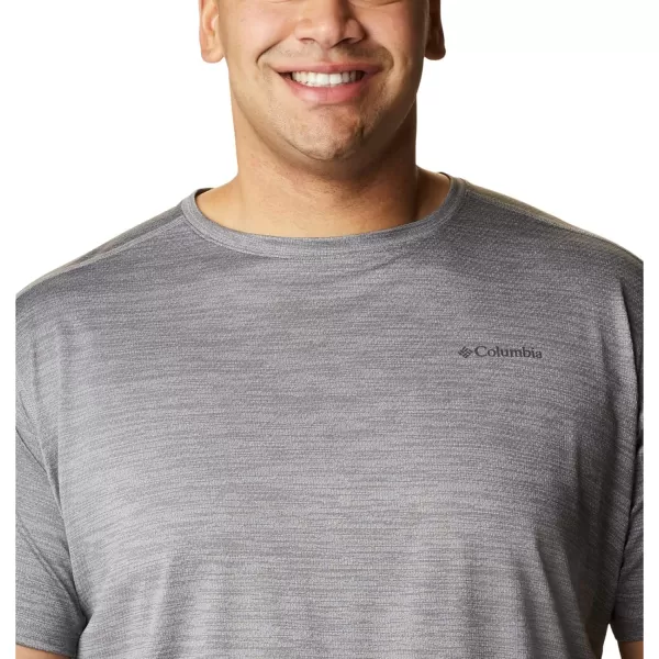 imageColumbia Mens Alpine Chill Zero Short Sleeve CrewColumbia Grey Heather
