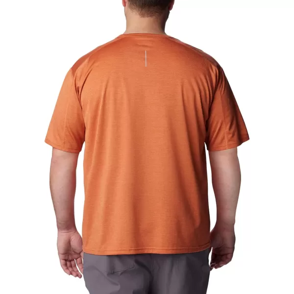 imageColumbia Mens Alpine Chill Zero Short Sleeve CrewDesert Orange Heather