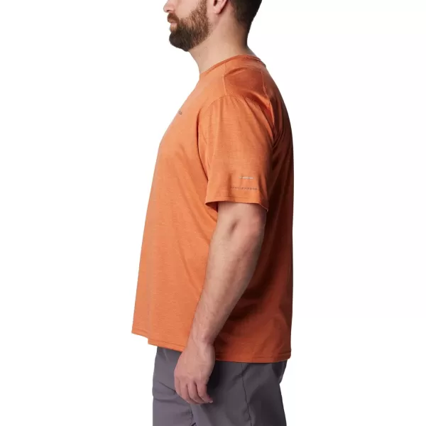 imageColumbia Mens Alpine Chill Zero Short Sleeve CrewDesert Orange Heather