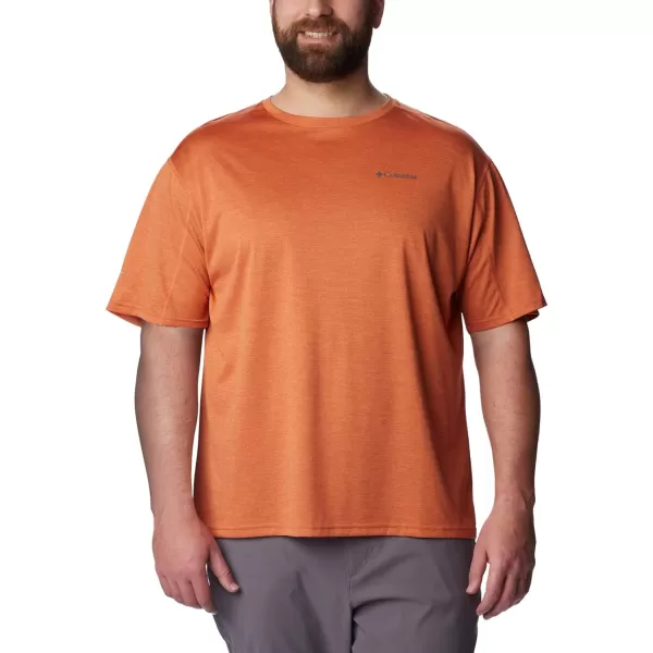 imageColumbia Mens Alpine Chill Zero Short Sleeve CrewDesert Orange Heather