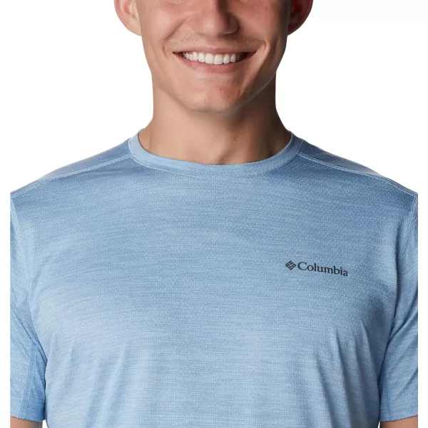 imageColumbia Mens Alpine Chill Zero Short Sleeve CrewJet Stream Heather