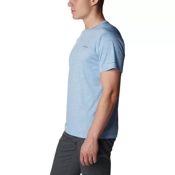 imageColumbia Mens Alpine Chill Zero Short Sleeve CrewJet Stream Heather