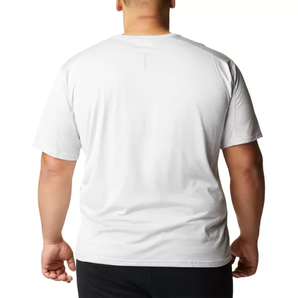imageColumbia Mens Alpine Chill Zero Short Sleeve CrewWhite Heather
