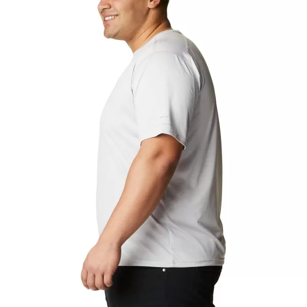 imageColumbia Mens Alpine Chill Zero Short Sleeve CrewWhite Heather