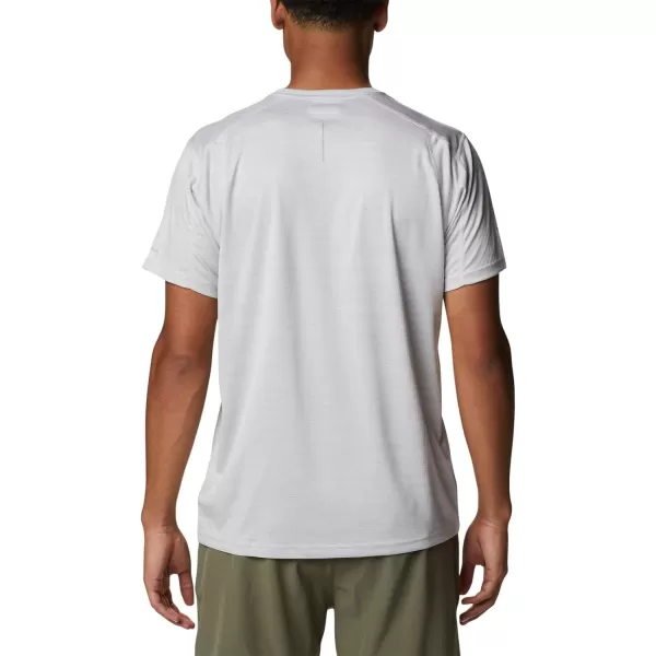 imageColumbia Mens Alpine Chill Zero Short Sleeve CrewWhite Heather