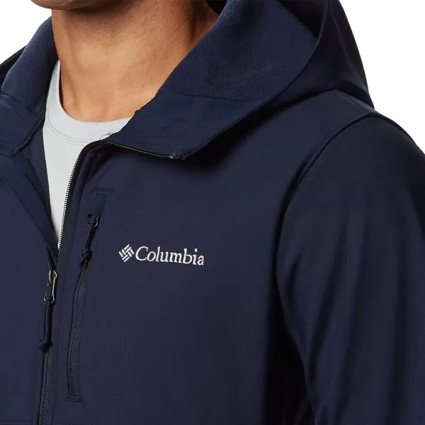 imageColumbia Mens Ascender Hooded Softshell JacketCollegiate Navy