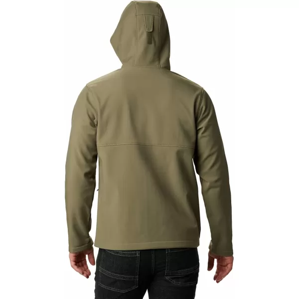 imageColumbia Mens Ascender Hooded Softshell JacketStone Green