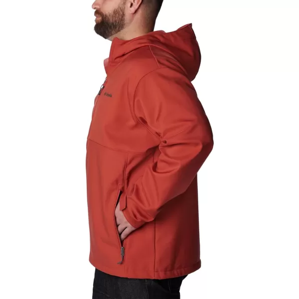 imageColumbia Mens Ascender Hooded Softshell JacketWarp Red