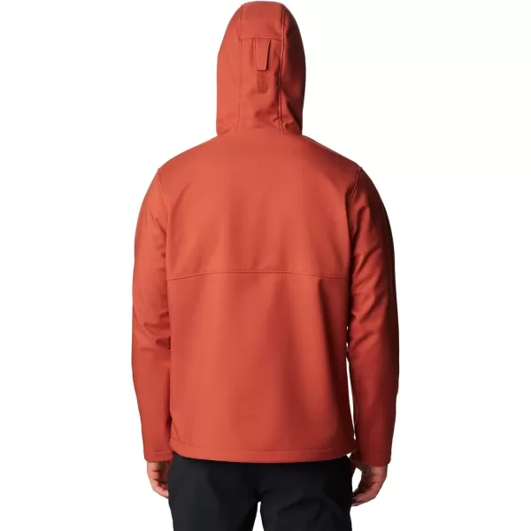 imageColumbia Mens Ascender Hooded Softshell JacketWarp Red