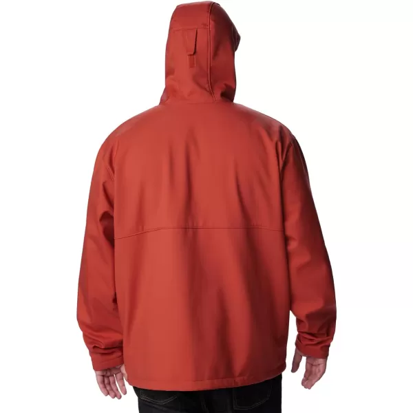 imageColumbia Mens Ascender Hooded Softshell JacketWarp Red