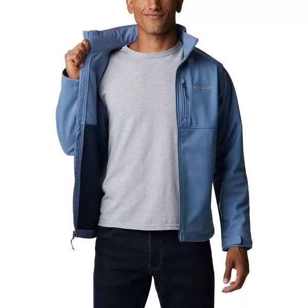 imageColumbia Mens Ascender Softshell Frontzip JacketBluestone
