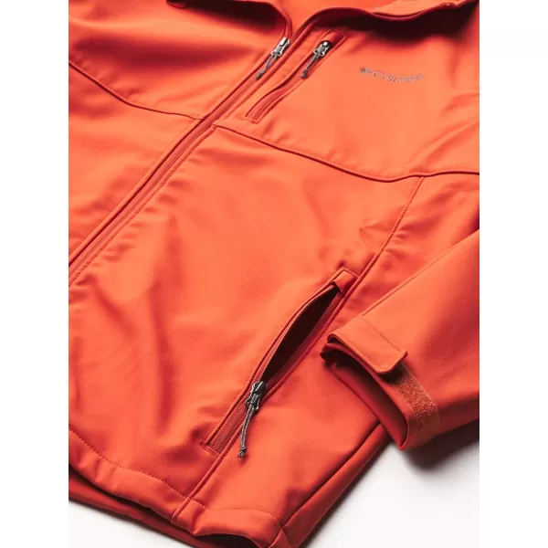imageColumbia Mens Ascender Softshell Frontzip JacketDark Sienna