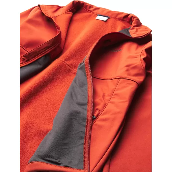 imageColumbia Mens Ascender Softshell Frontzip JacketDark Sienna