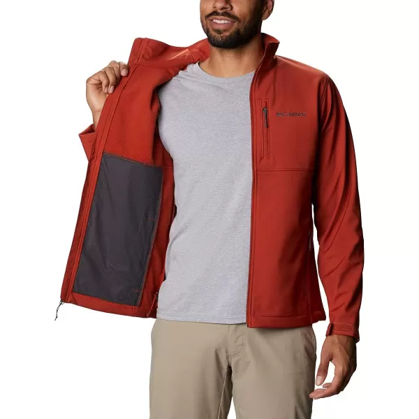 imageColumbia Mens Ascender Softshell Frontzip JacketDark Sienna