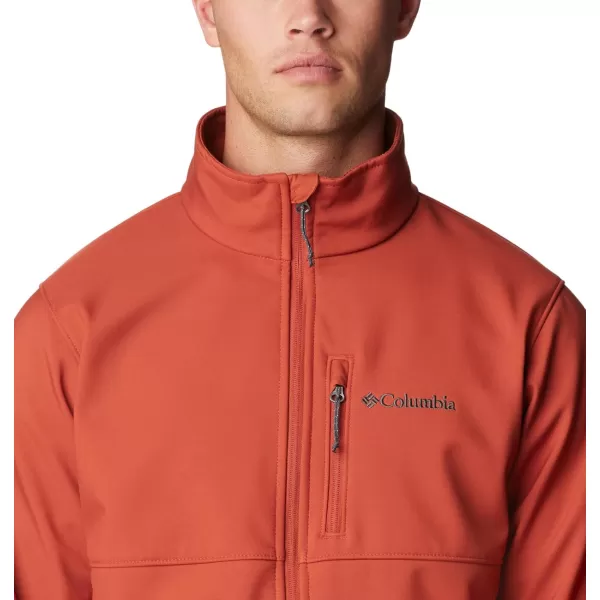 imageColumbia Mens Ascender Softshell Frontzip JacketWarp Red