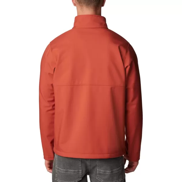 imageColumbia Mens Ascender Softshell Frontzip JacketWarp Red