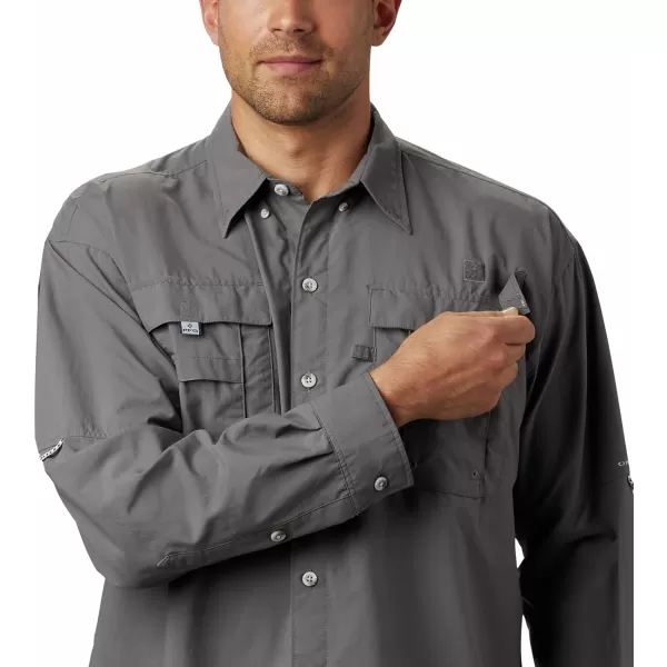 imageColumbia Mens Bahama II Long Sleeve ShirtCity Grey