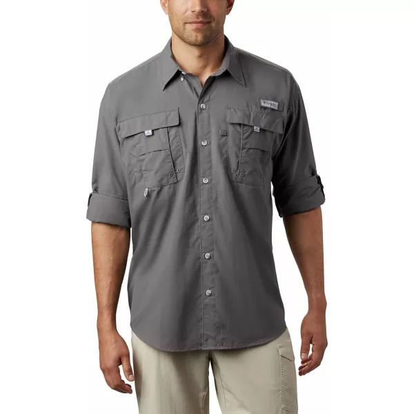 imageColumbia Mens Bahama II Long Sleeve ShirtCity Grey