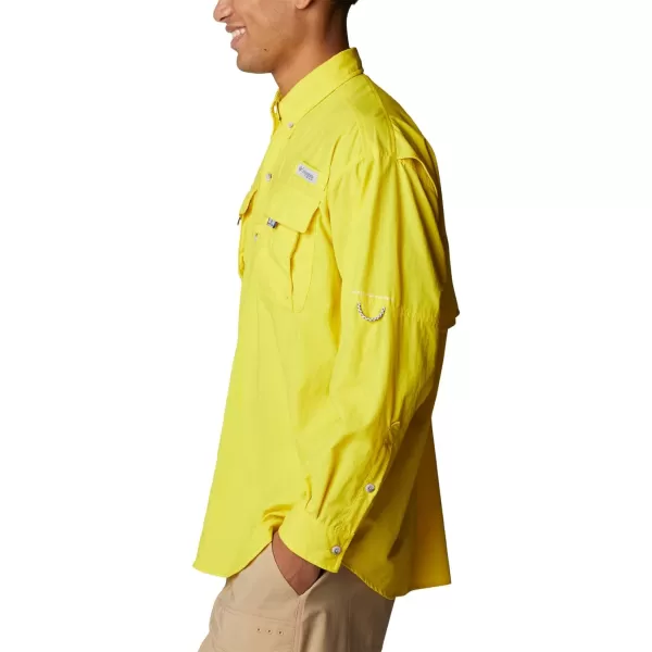 imageColumbia Mens Bahama II Long Sleeve ShirtLaser Lemon