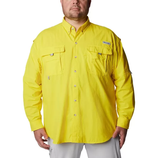 imageColumbia Mens Bahama II Long Sleeve ShirtLaser Lemon