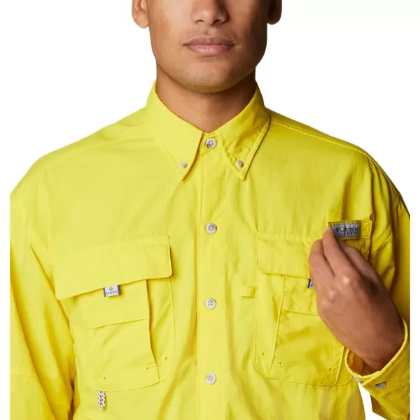 imageColumbia Mens Bahama II Long Sleeve ShirtLaser Lemon