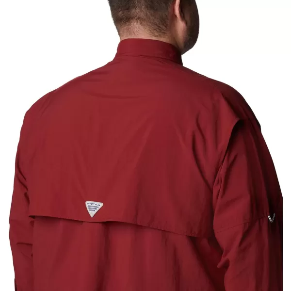 imageColumbia Mens Bahama II Long Sleeve ShirtRed Jasper