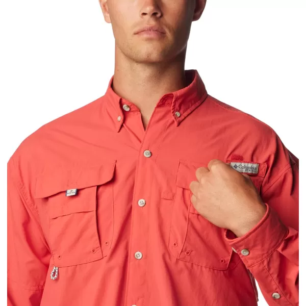 imageColumbia Mens Bahama II Long Sleeve ShirtSunset Red