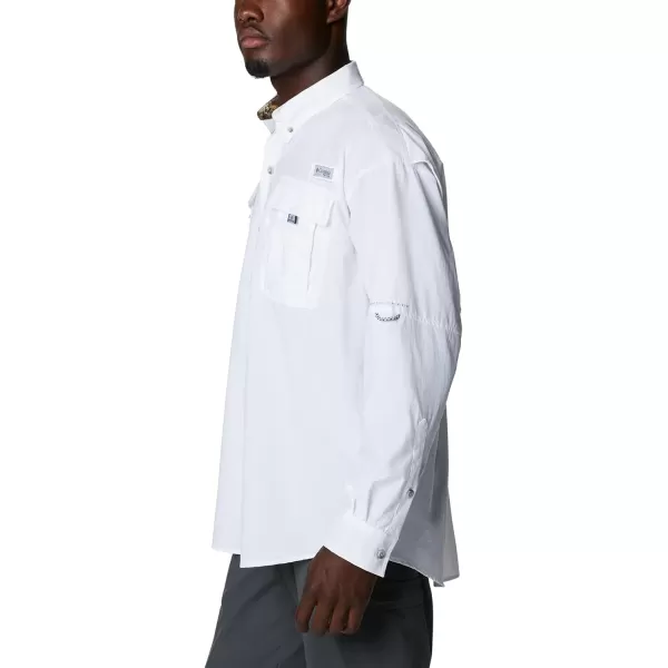 imageColumbia Mens Bahama II Long Sleeve ShirtWhiteRealtree Edge