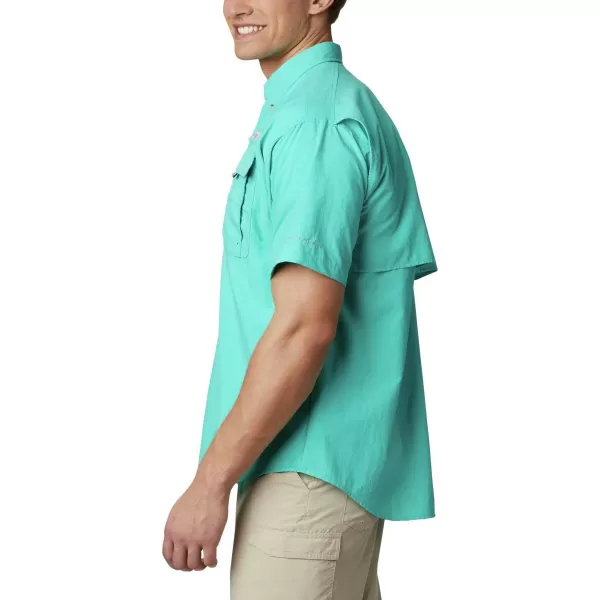imageColumbia Mens Bahama Ii Short Sleeve ShirtBright Aqua